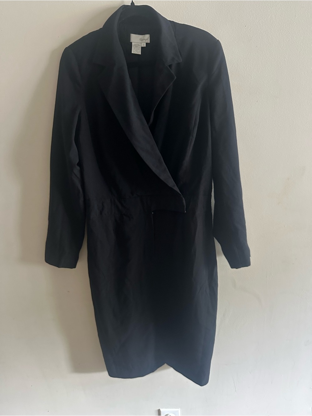 Spiegel Black Blazer Dress Women's Size 14